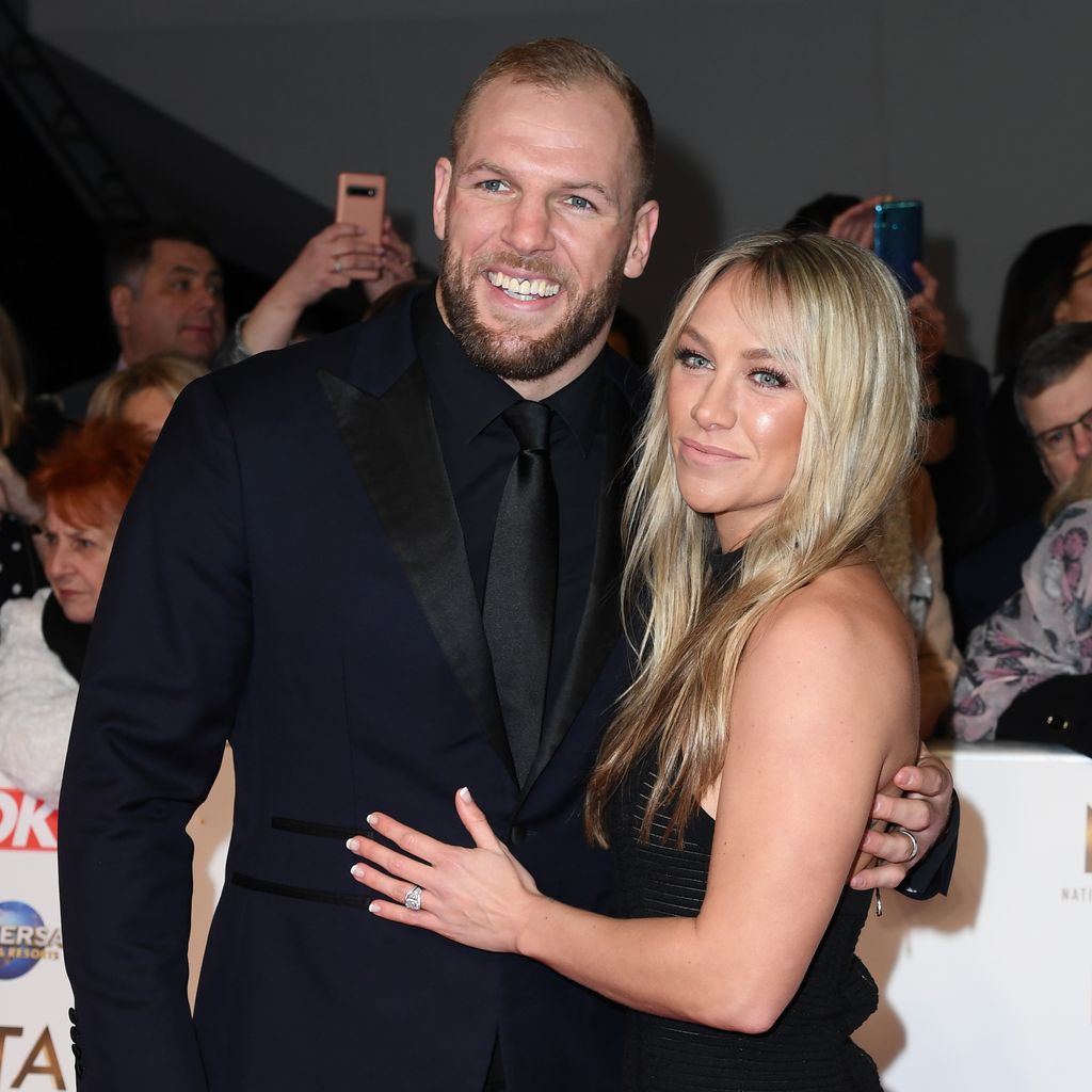 James Haskell und Chloe Madeley im Januar 2020