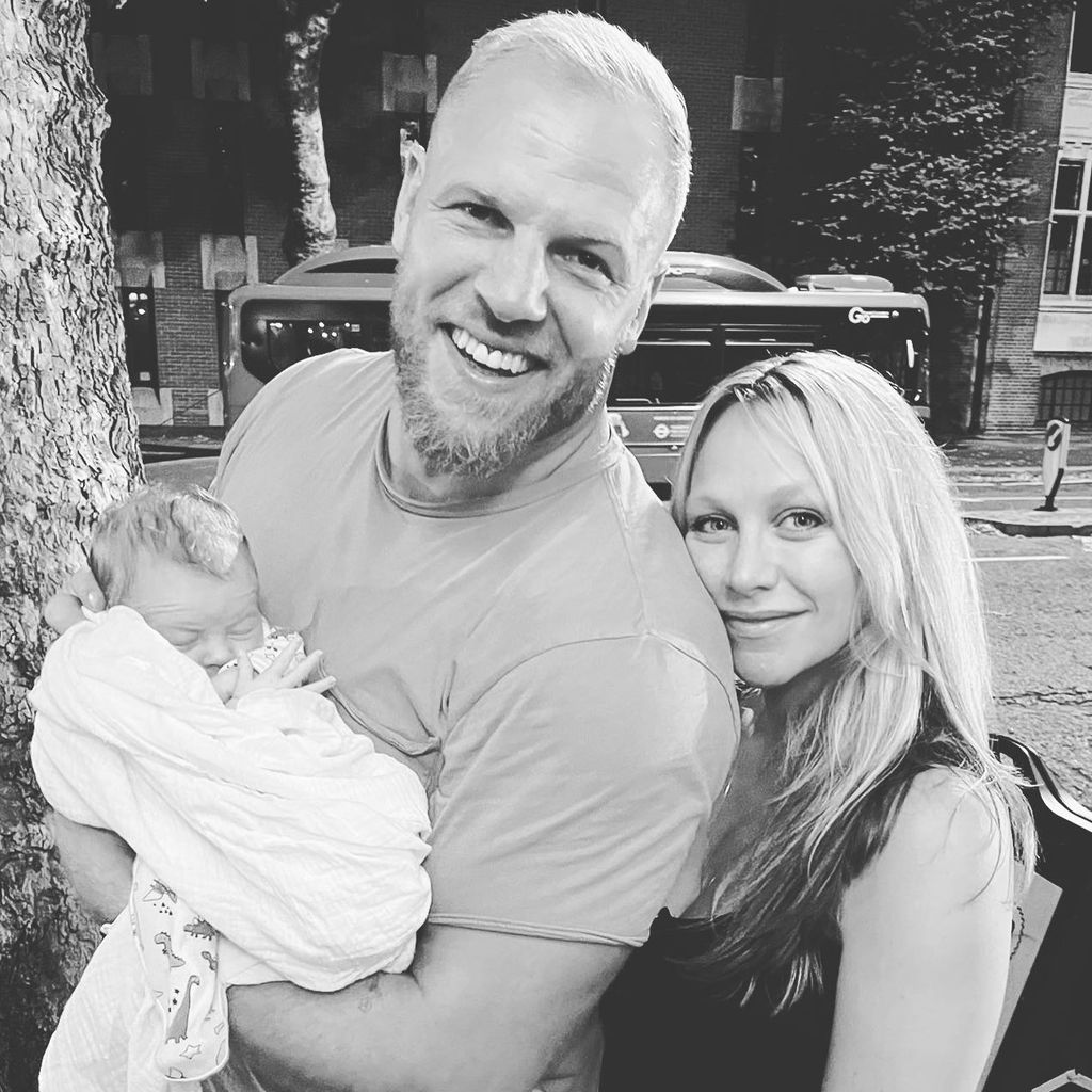 James Haskell und Chloe Madeley im August 2022