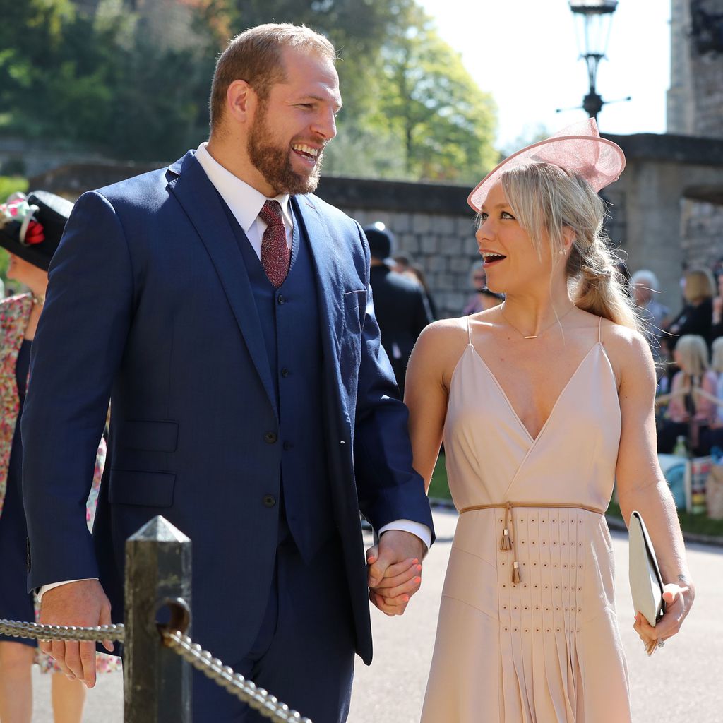 Rugby-Spieler James Haskell und Chloe Madeley