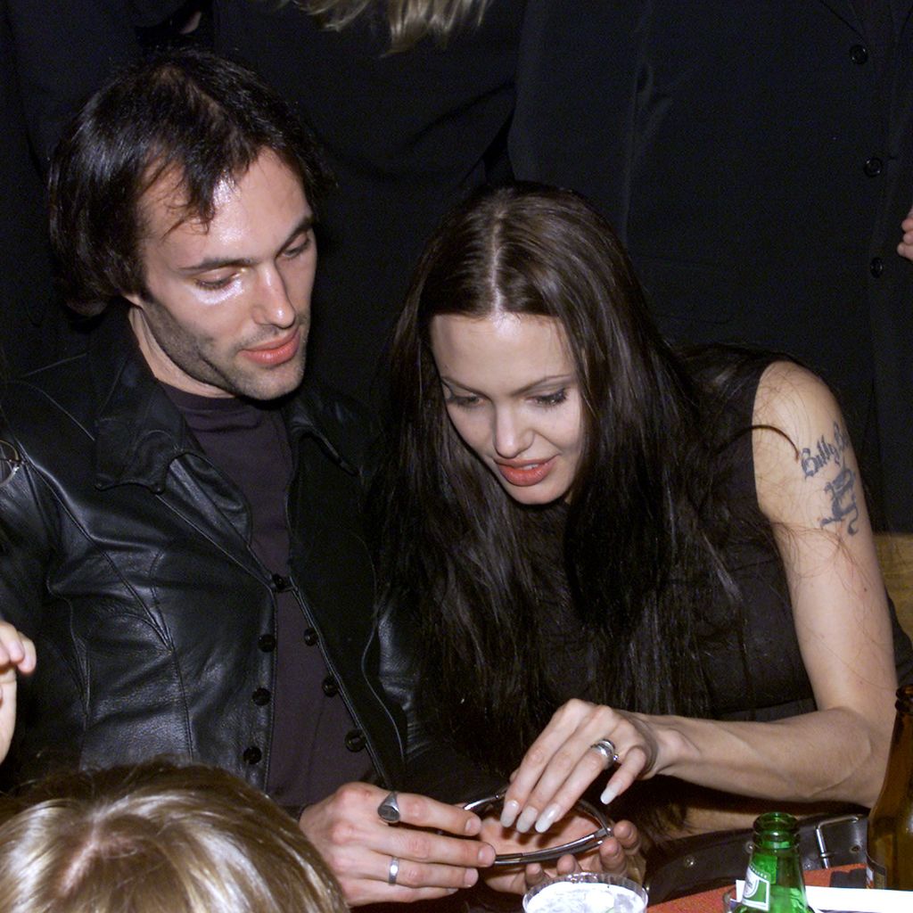 James Haven und Angelina Jolie bei der "Lara Croft: Tomb Raider" Premiere im Jahr 2001