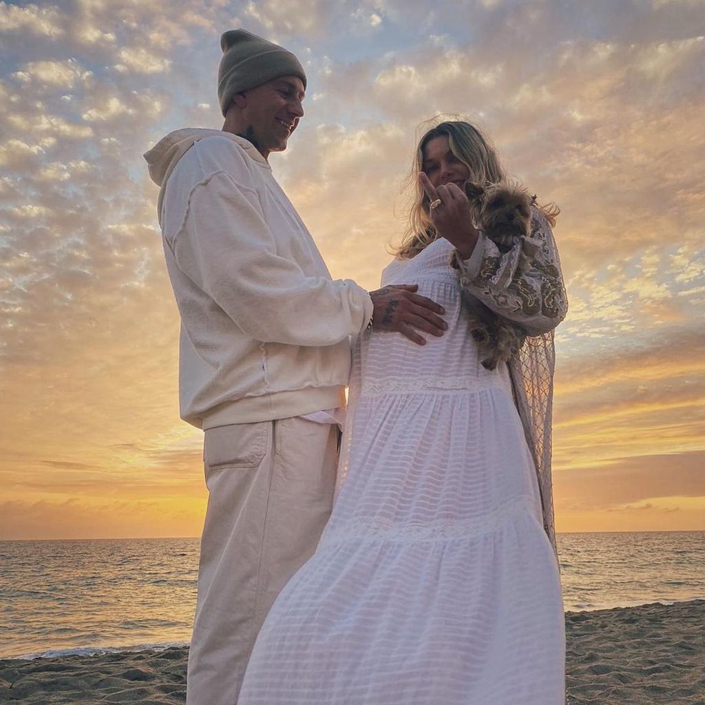 James Kirkham und Jessica Hart