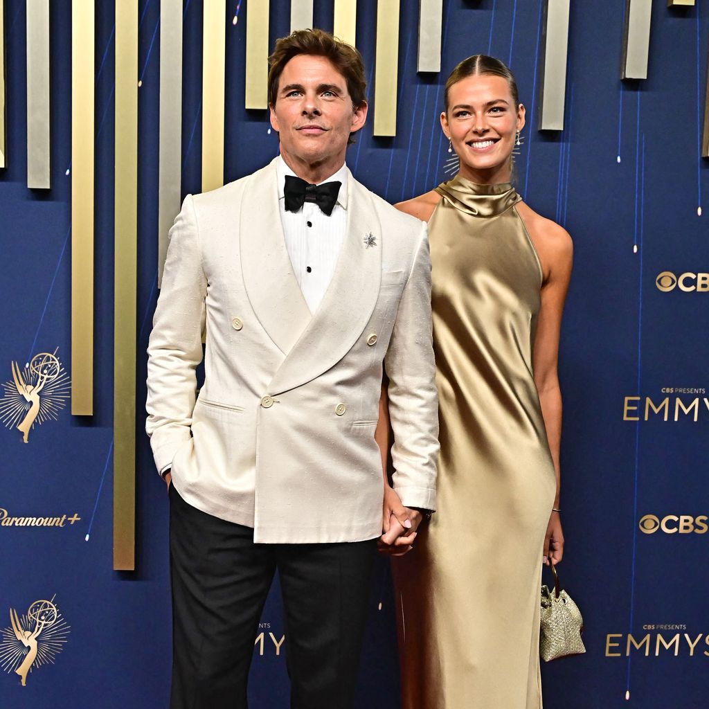 James Marsden und Frederique Brons bei den Emmy Awards 2025