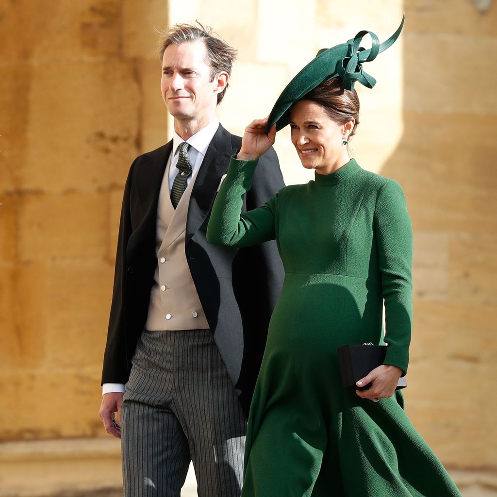James Matthews und Pippa Middleton auf der Hochzeit von Prinzessin Eugenie und Jack Brooksbank