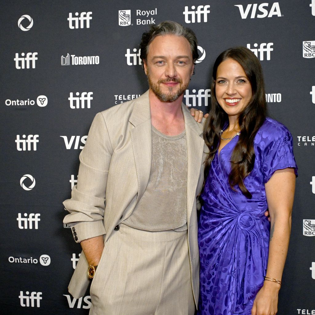 James McAvoy und Lisa Liberati im September 2025 in Toronto