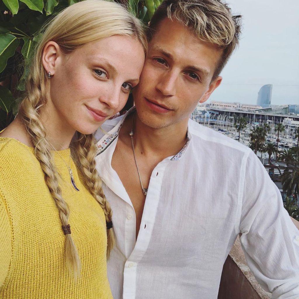 James McVey und Kristie Brittain