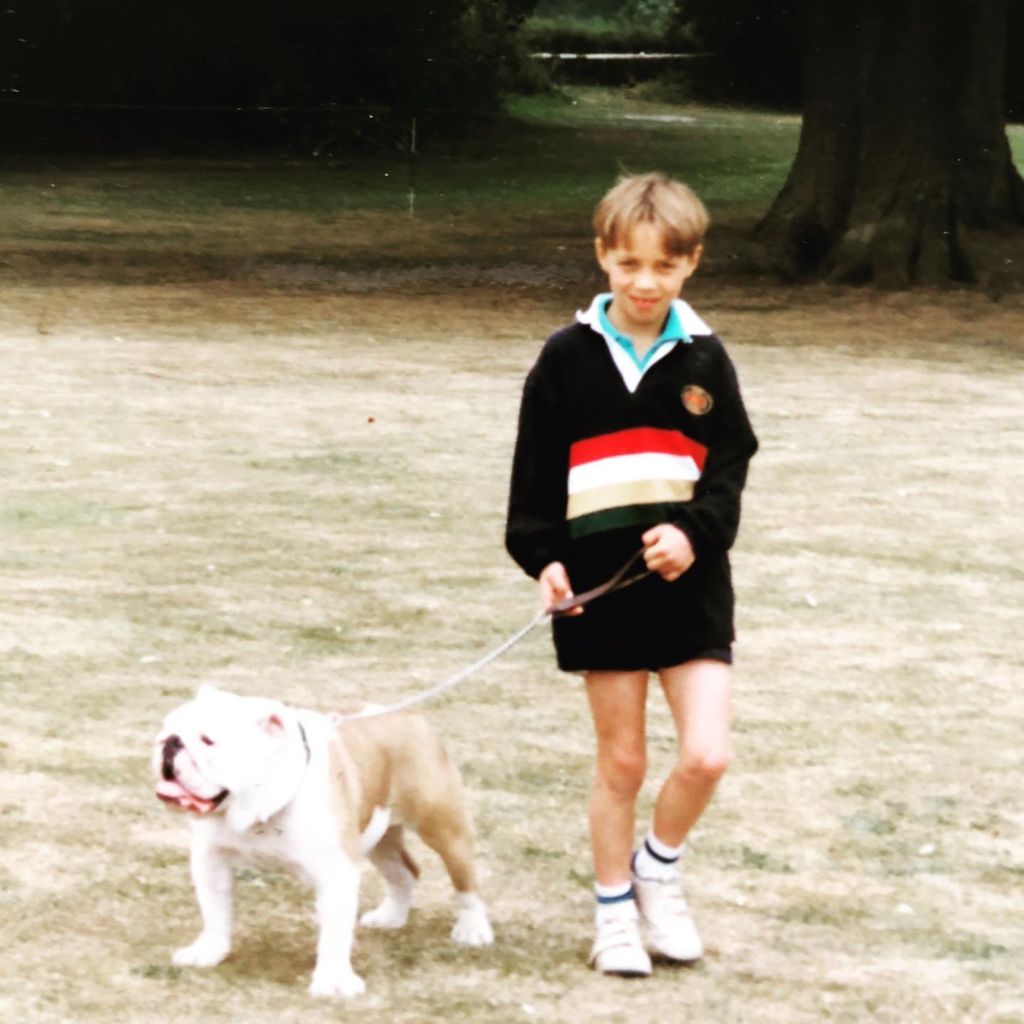 James Middleton als Kind