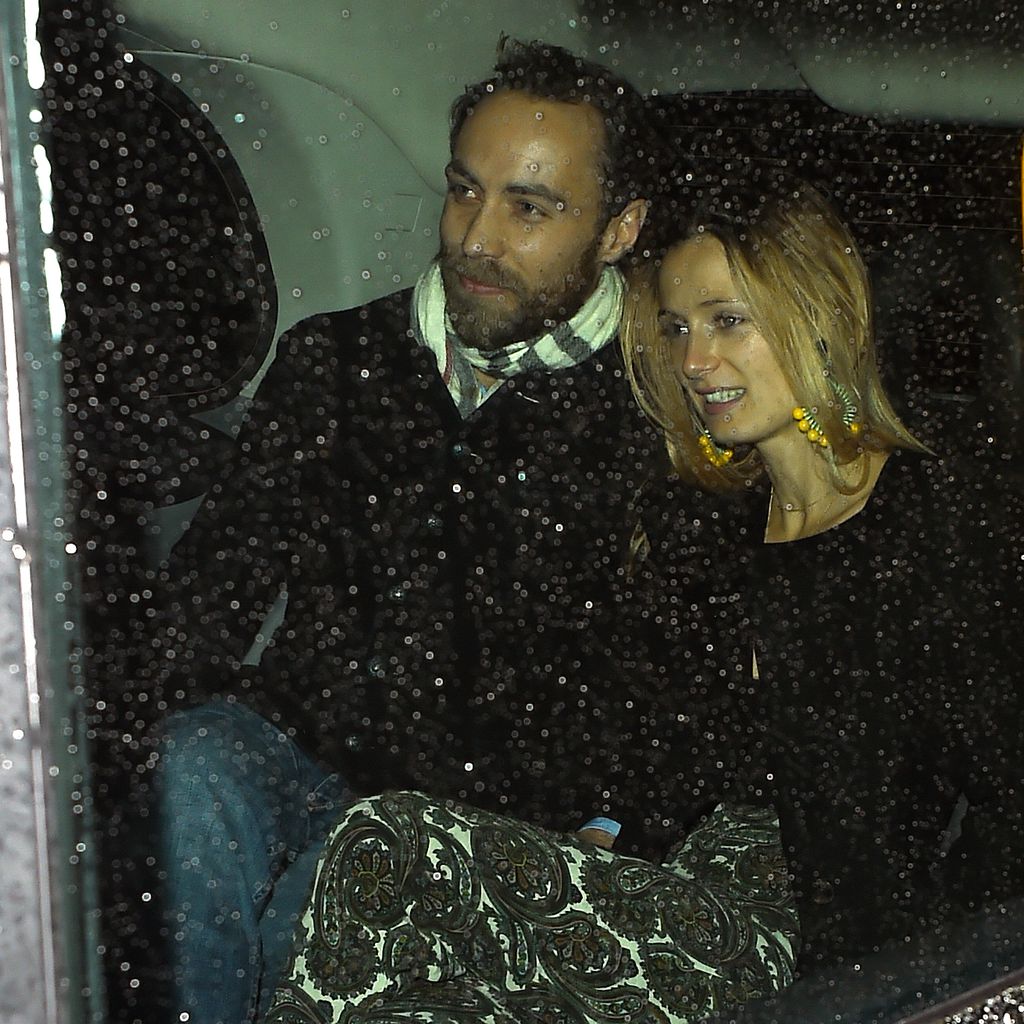 James Middleton und Alizee Thevenet im Dezember 2019 in London
