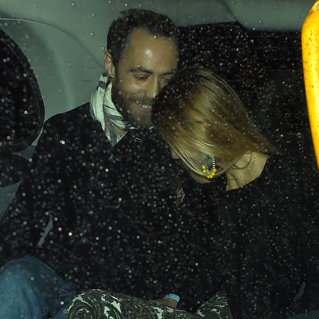 James Middleton und Alizee Thevenet im Dezember 2019 in London