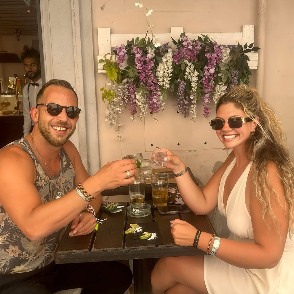 James Morrison und Mariel Jones, Juli 2025