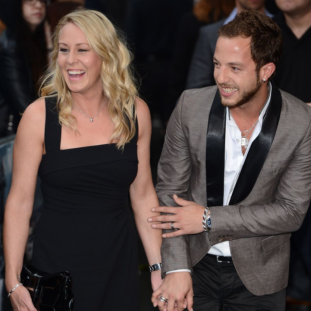 James Morrison und seine Frau Gill, 2012