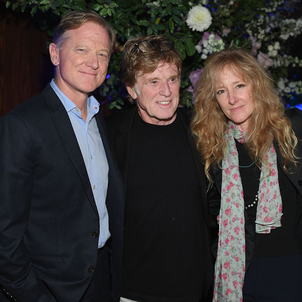 James, Robert und Shauna Redford, 2017