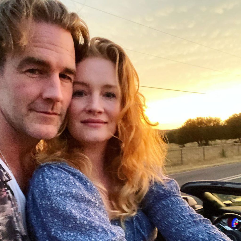 James Van Der Beek mit seiner Frau Kimberly