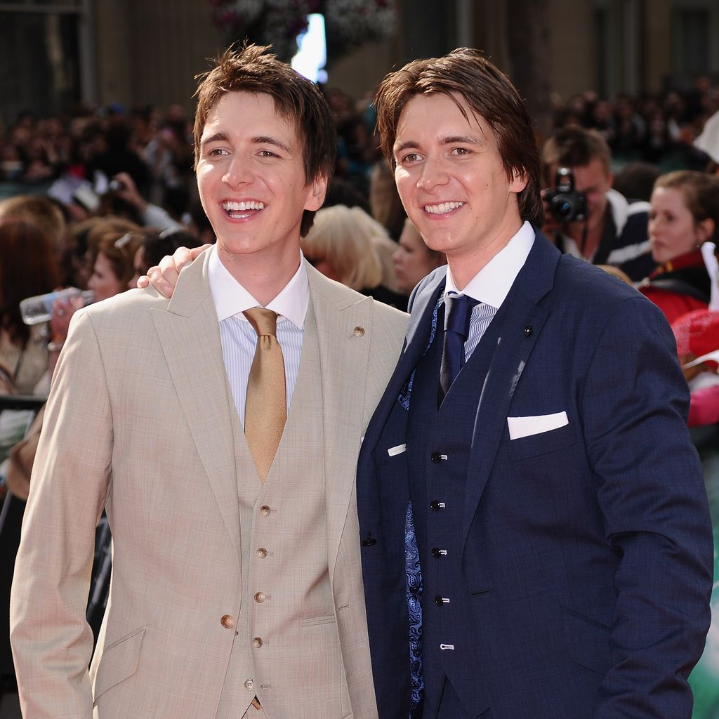 James und Oliver Phelps bei der Premiere von "Harry Potter und die Heiligtümer des Todes – Teil 2"