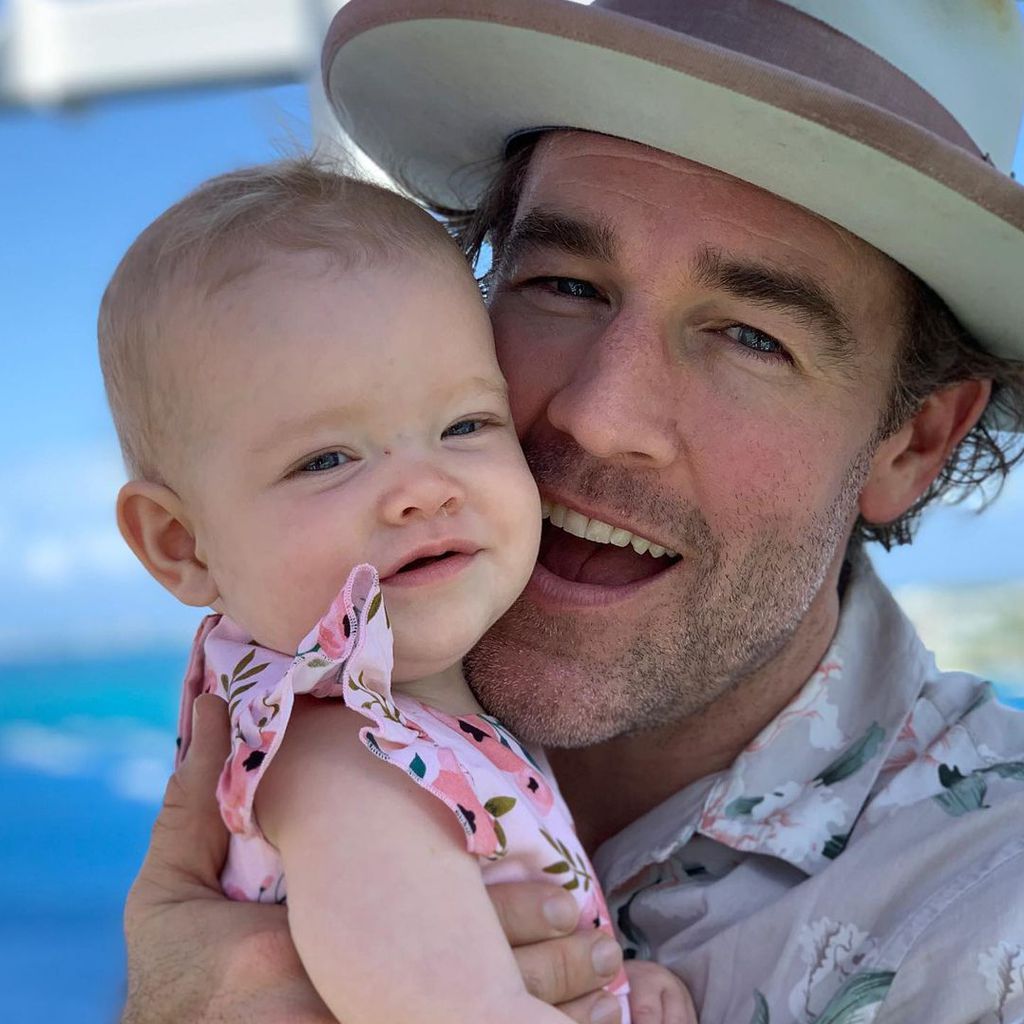 James Van der Beek mit seiner Tochter Gwendolyn