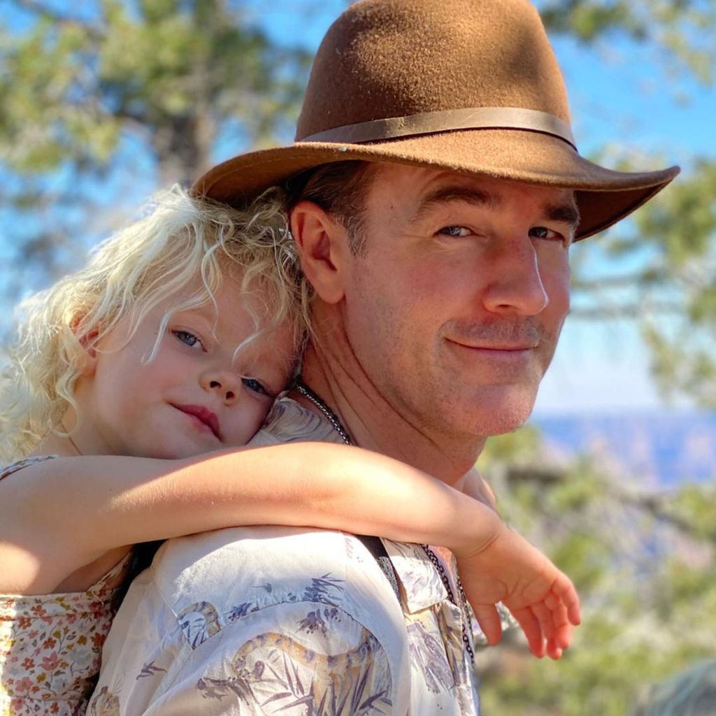 James Van Der Beek mit seiner Tochter Emilia, Oktober 2020