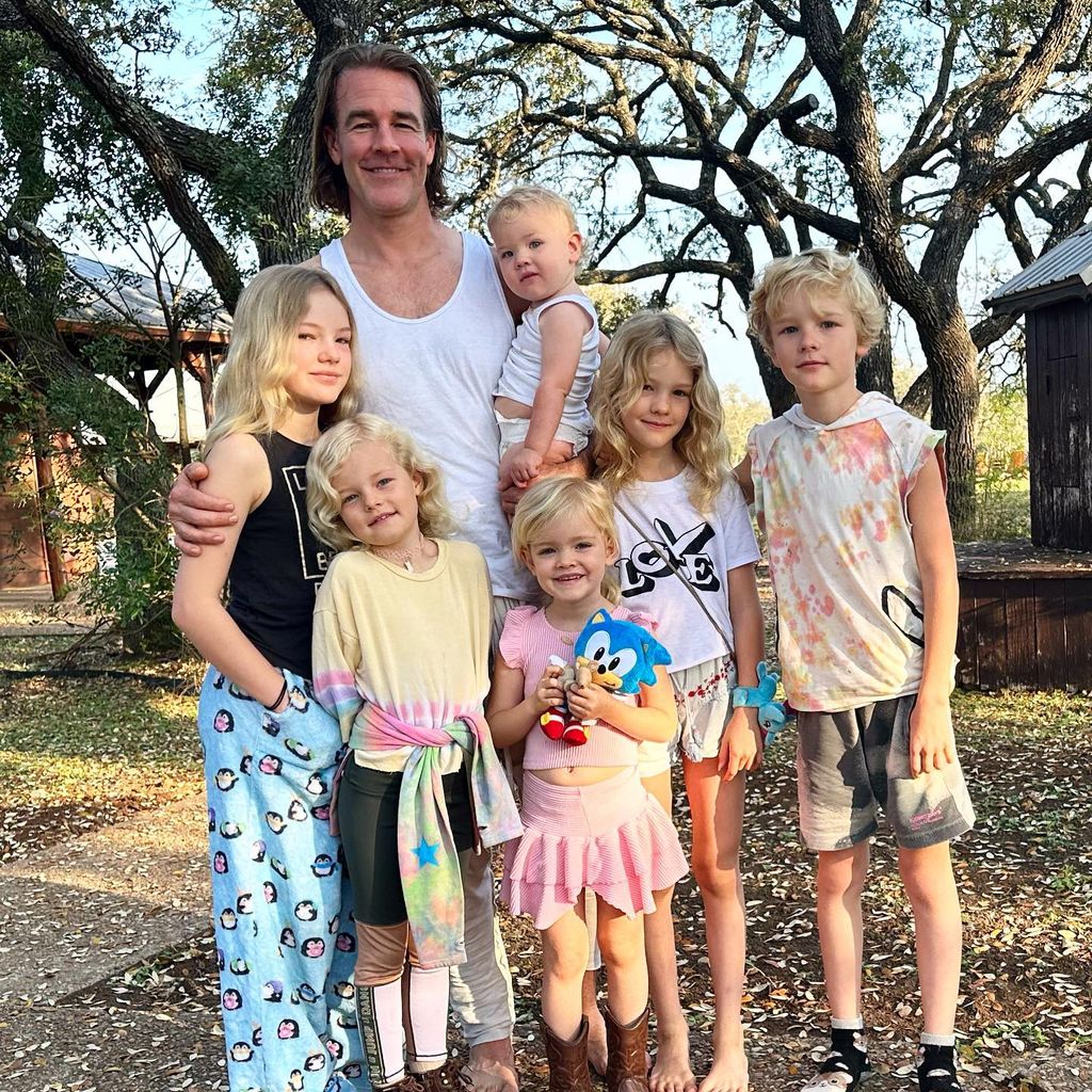James Van Der Beek und seine sechs Kinder