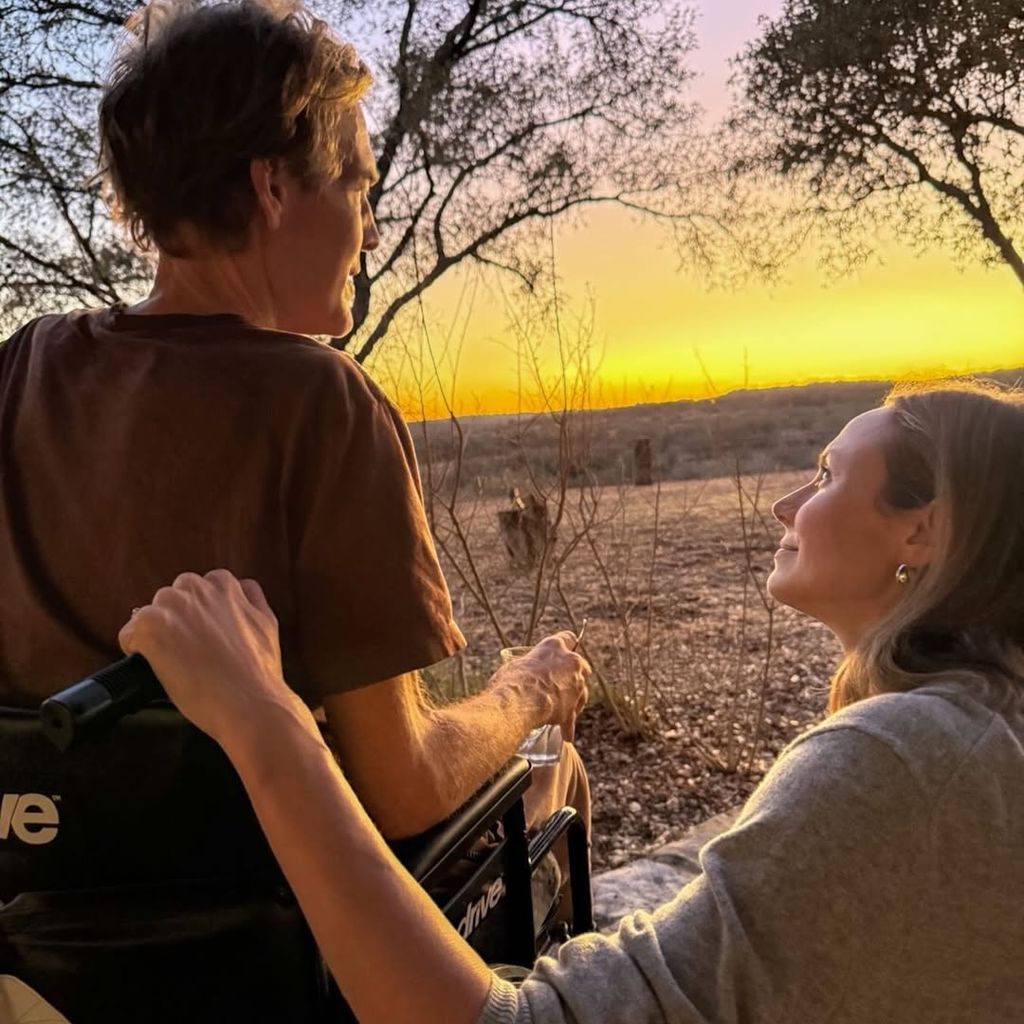 James Van der Beek und Stacy Keibler