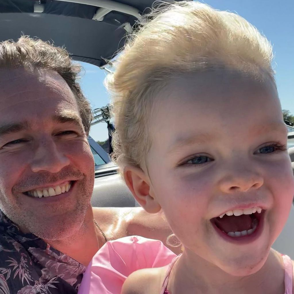 James Van der Beek und seine Tochter Gwendolyn