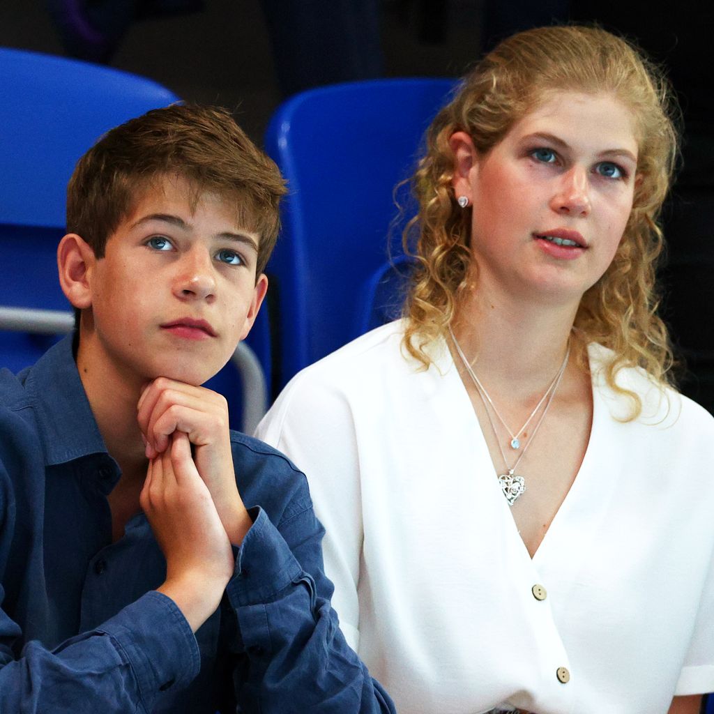James, Viscount Severn und Lady Louise Windsor, August 2022