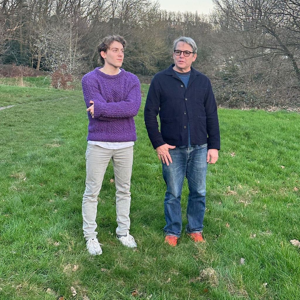 James Wilkie und sein Vater Matthew Broderick
