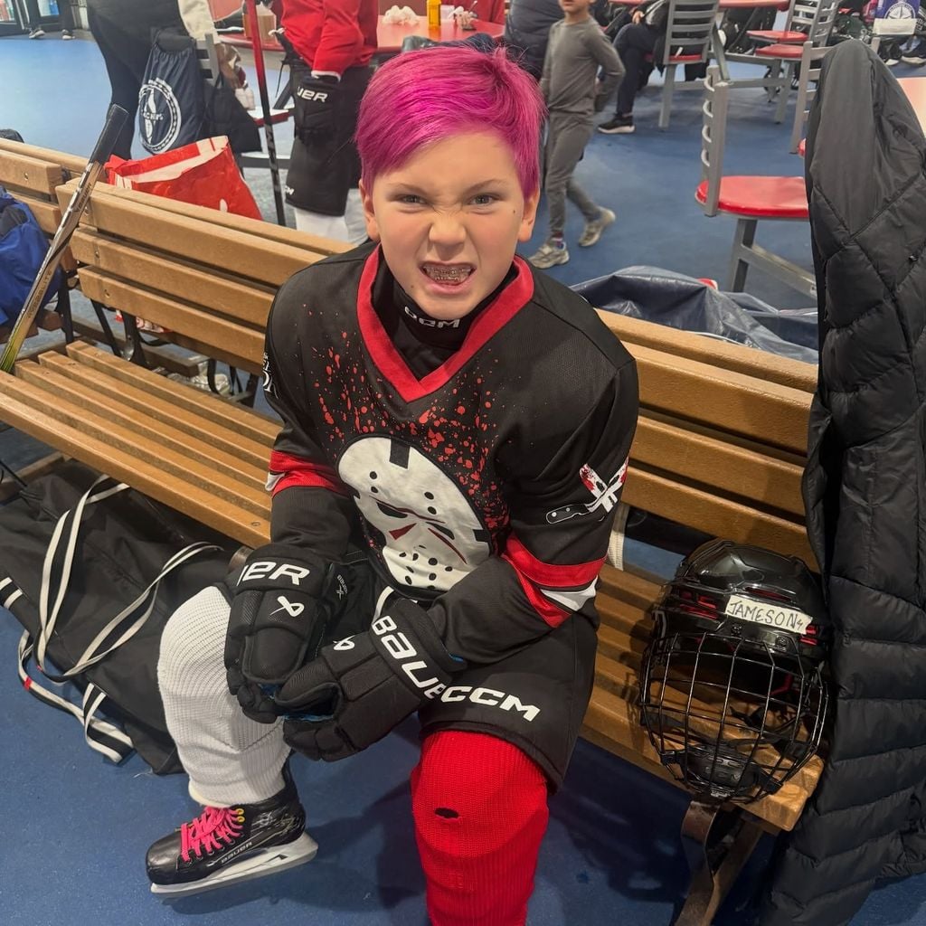 Jameson, Sohn von Pink und Carey Hart