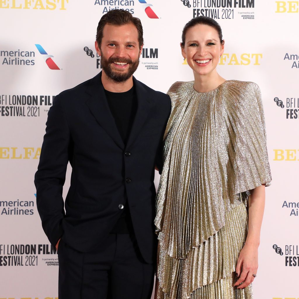 Jamie Dornan und Caitriona Balfe im Oktober 2021