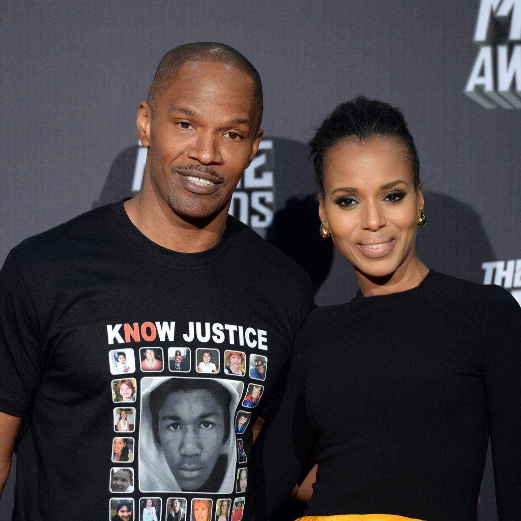 Jamie Foxx mit Kerry Washington bei den MTV Generation Awards