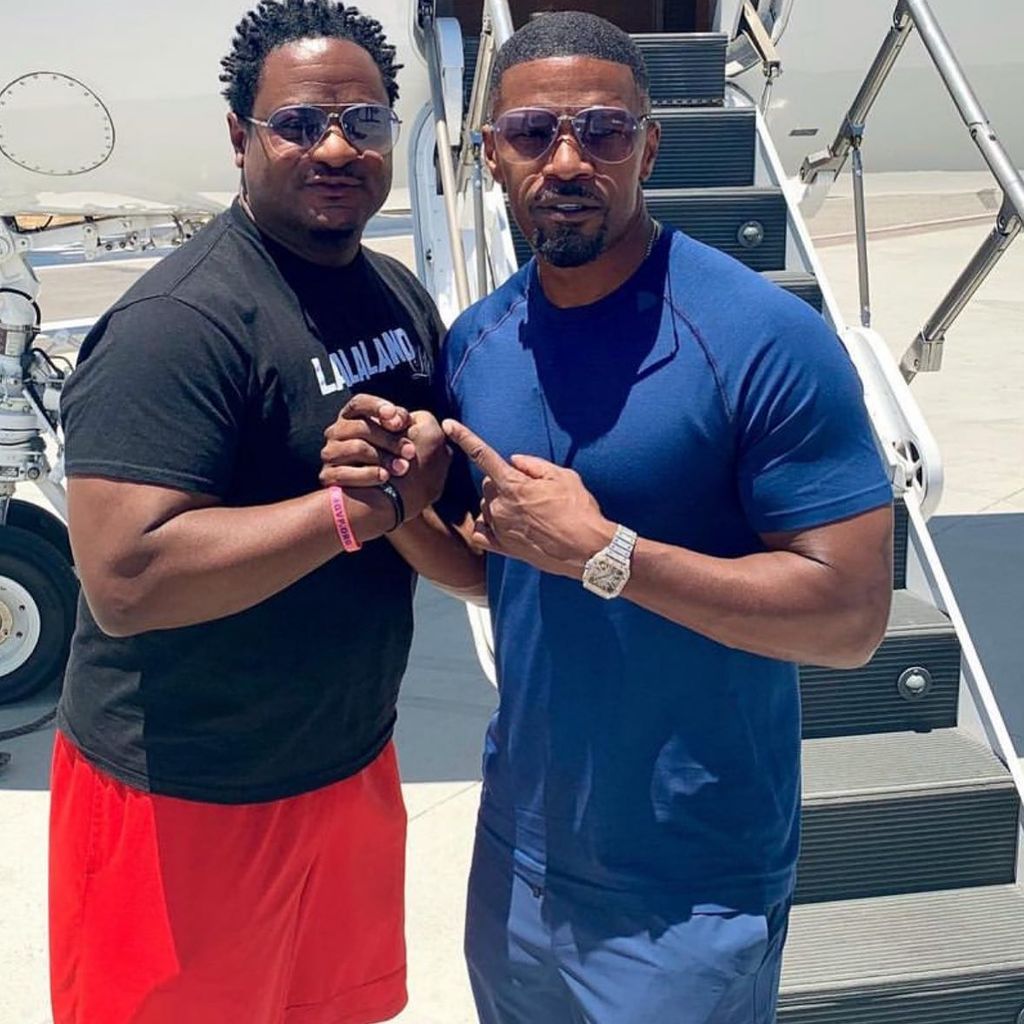 Keith Jefferson und Jamie Foxx