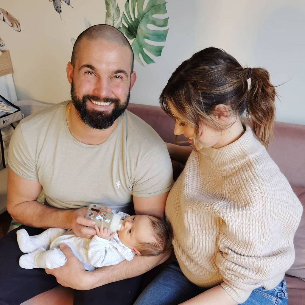 Jamie Jewitt, Camilla Thurlow und ihre Tochter Nell