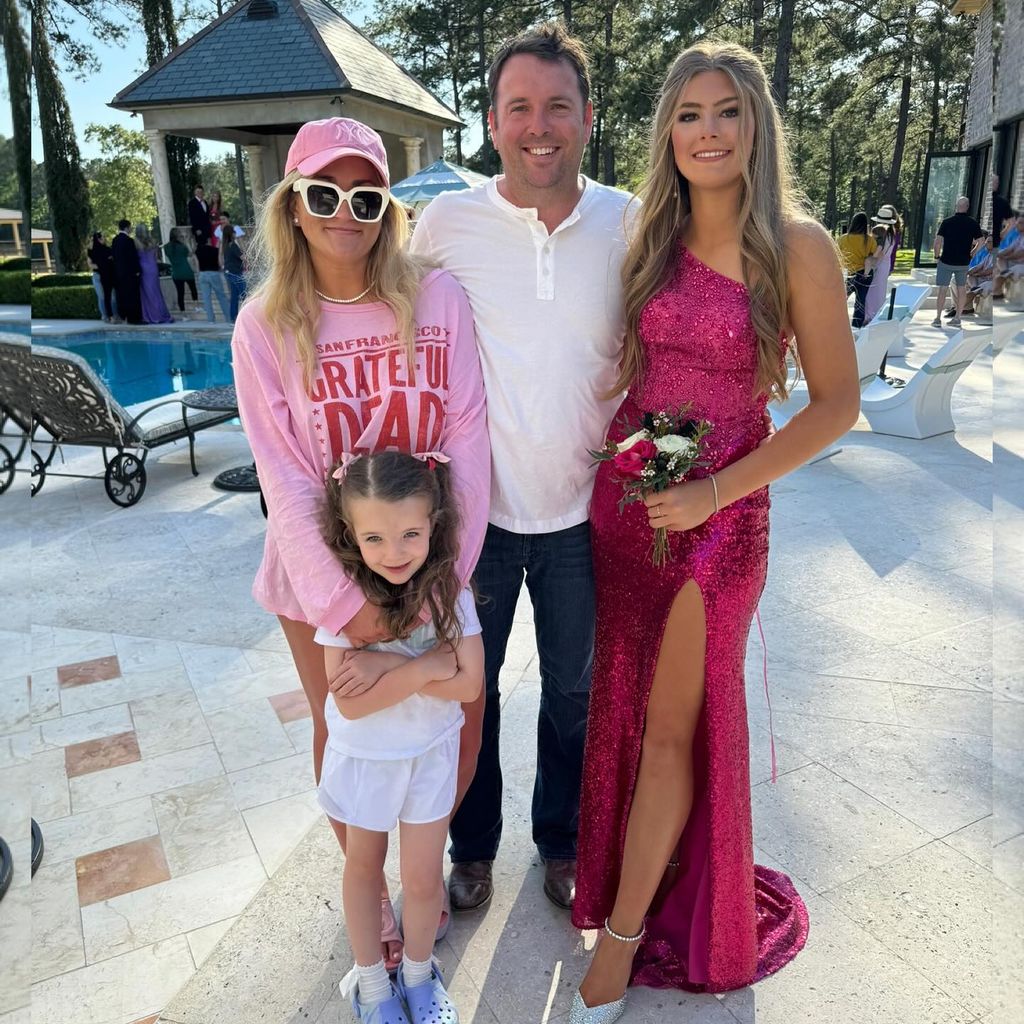 Jamie Lynn Spears mit ihrer Familie