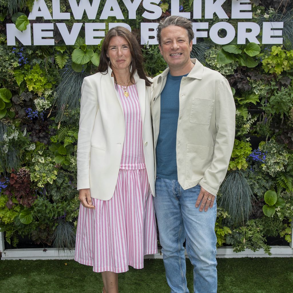 Jamie Oliver und Jools Oliver bei den Wimbledon Championships 2024