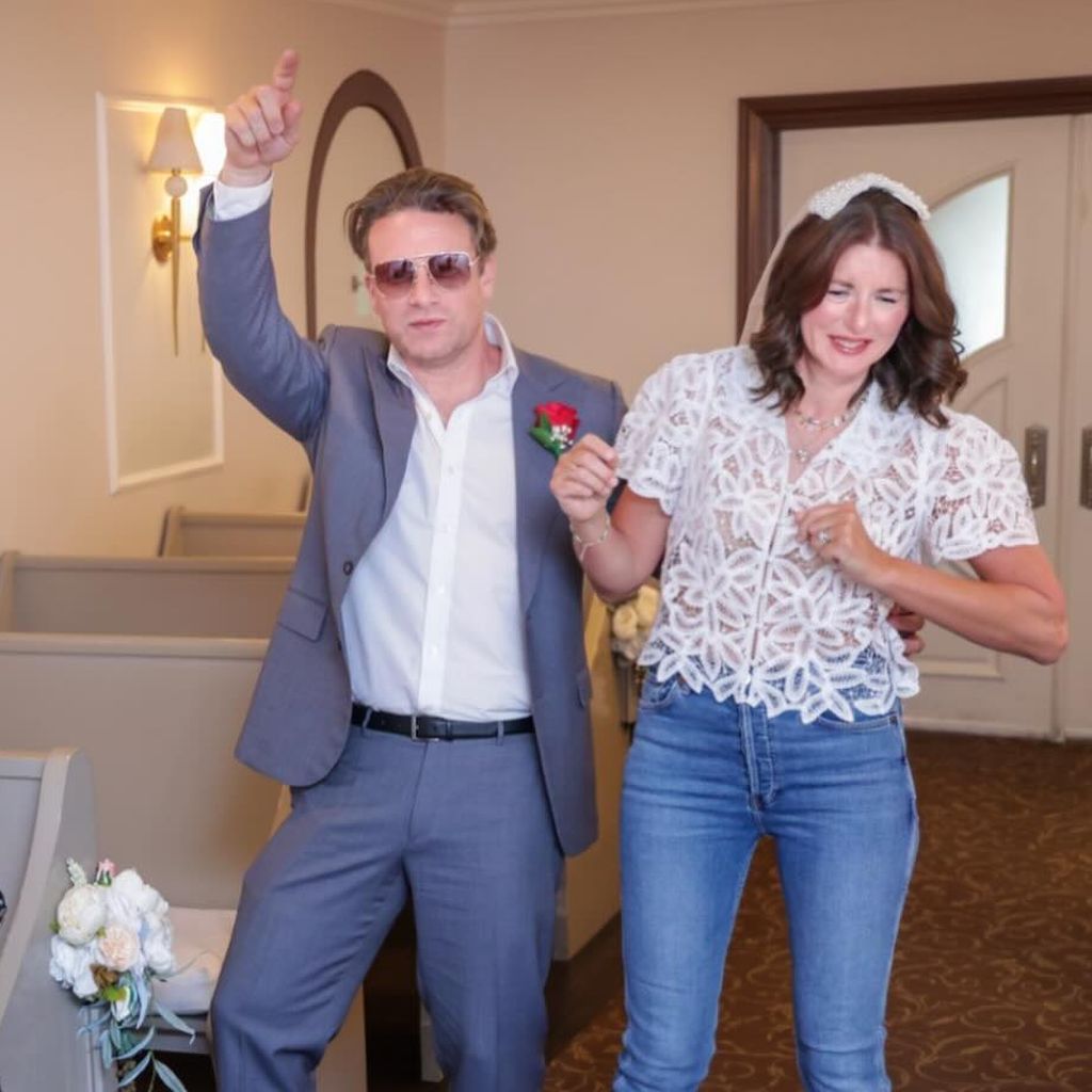 Jamie und Jools Oliver an ihrem 24. Hochzeitstag