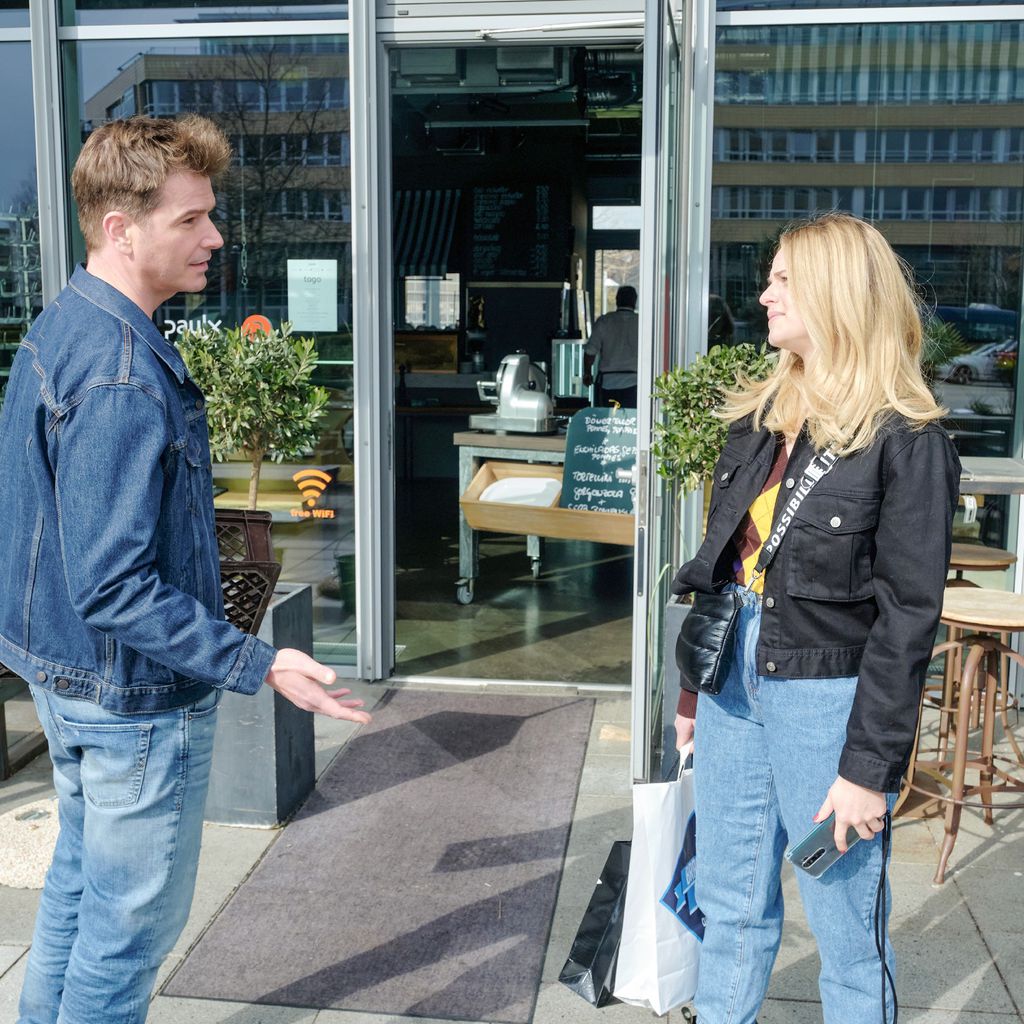 Jan Ammann und Carina Koller bei "Unter uns"