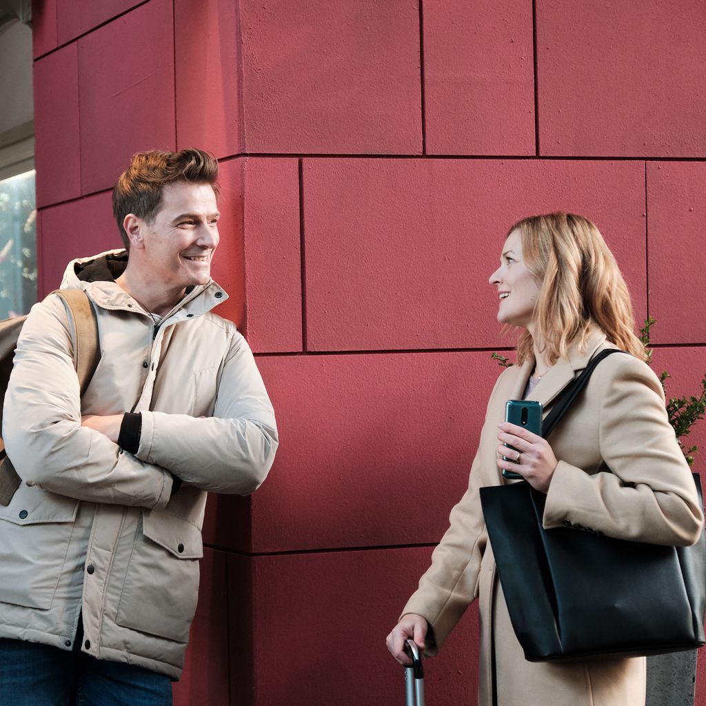 Jan Ammann und Nina Weisz bei "Unter uns"