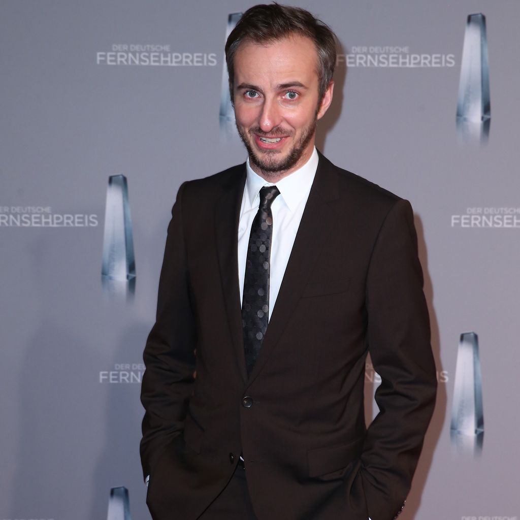 Jan Böhmermann beim "Deutschen Fernsehpreis 2016"