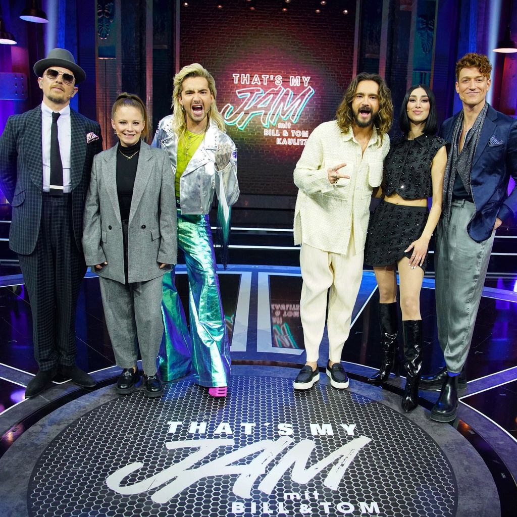 Jan Delay, Jasna Fritzi Bauer, Bill und Tom Kaulitz, Elif und Daniel Donskoy bei "That's My Jam"