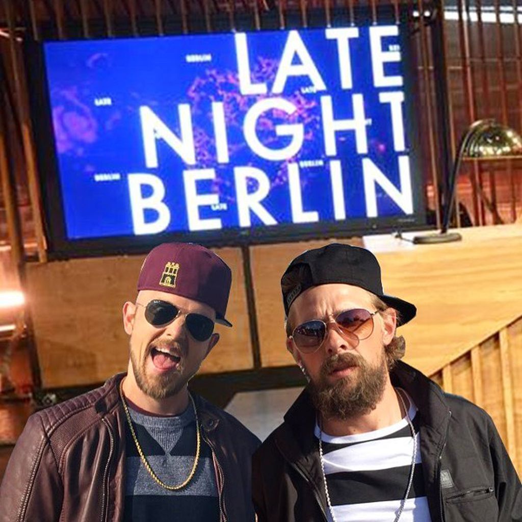 Jan Delay und  Klaas Heufer-Umlaufs bei "Late Night Berlin"