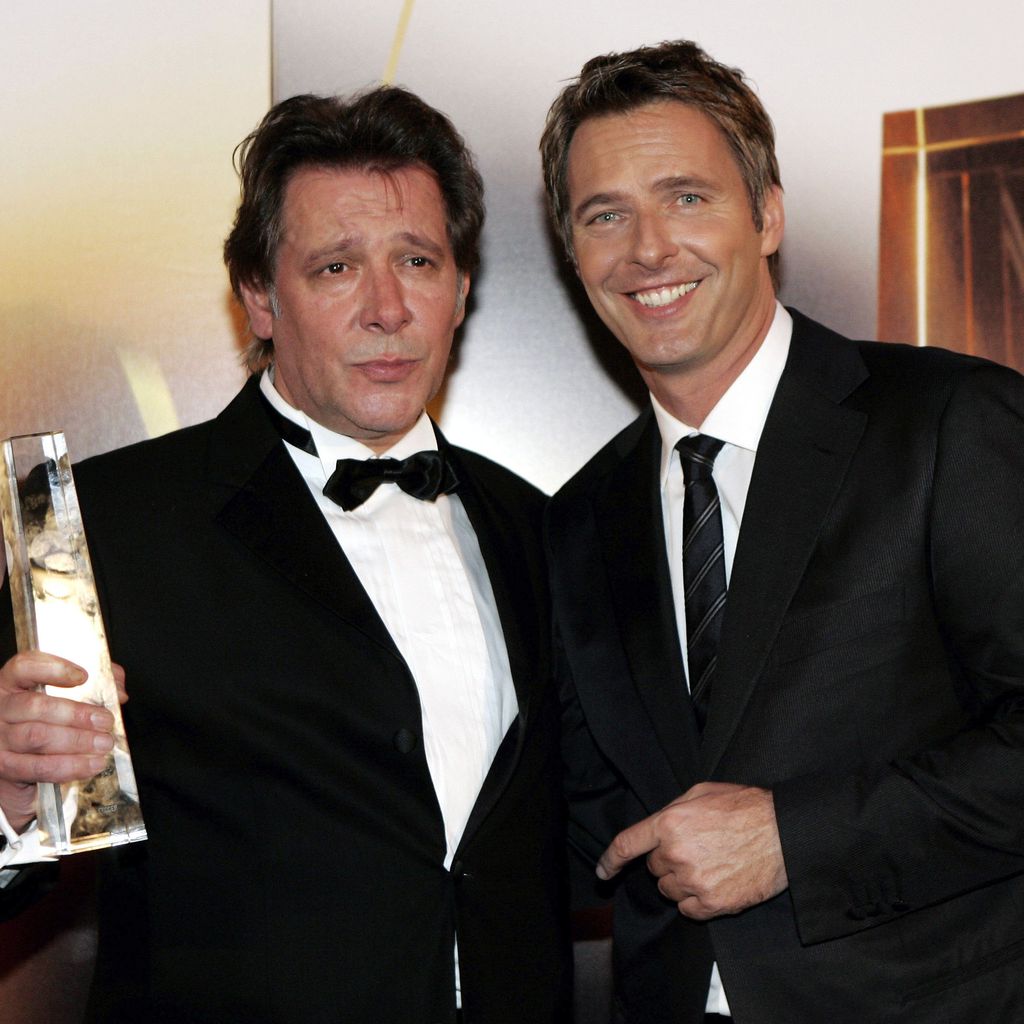 Jan Fedder und Jörg Pilawa beim Deutschen Filmpreis, 2006