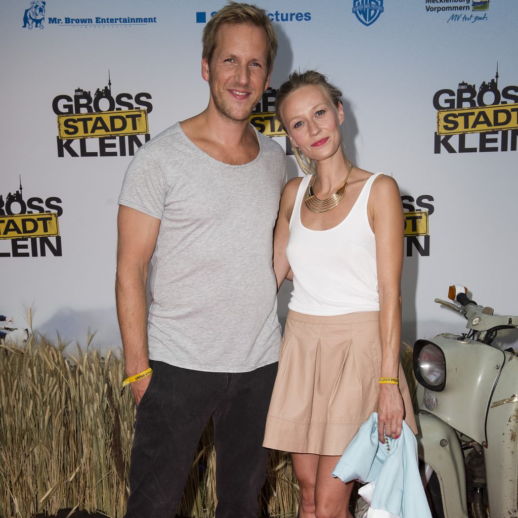 Jan Hahn mit seiner Partnerin Constance, August 2013
