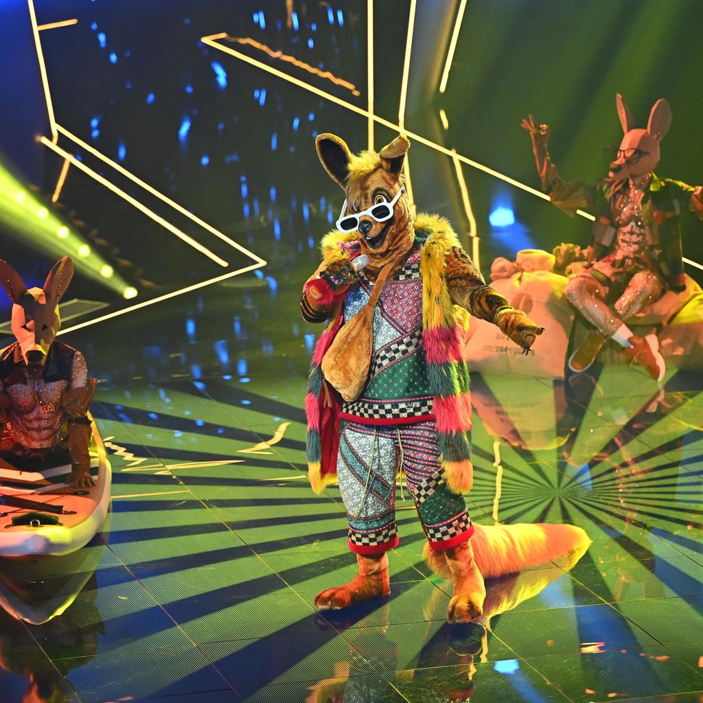Jan Josef Liefers aka das Känguru bei "The Masked Singer"