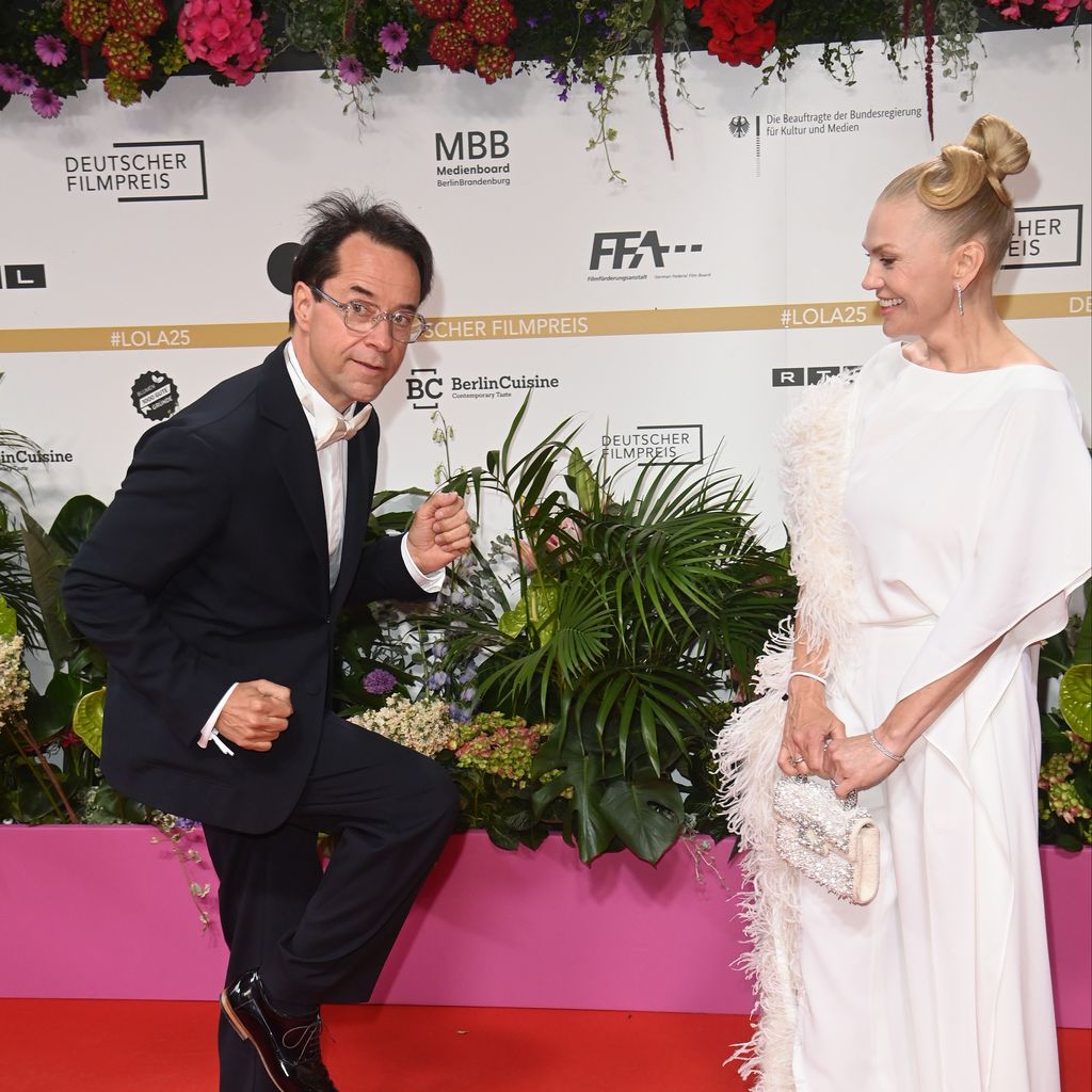 Jan Josef Liefers und Anna Loos beim Deutschen Filmpreis in Berlin 2025