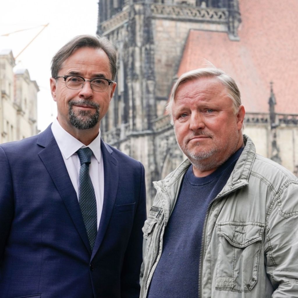 Jan Josef Liefers und Axel Prahl, "Tatort"-Stars