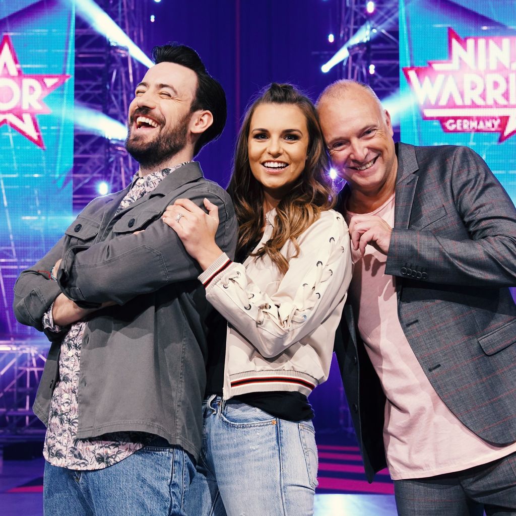 Jan Köppen und Laura Wontorra für "Ninja Warrior Germany"