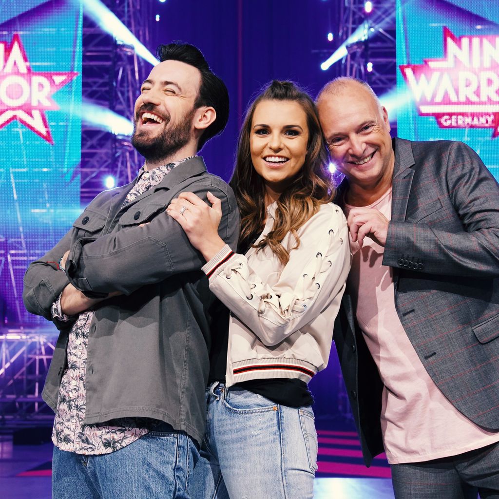 Jan Köppen und Laura Wontorra für "Ninja Warrior Germany"