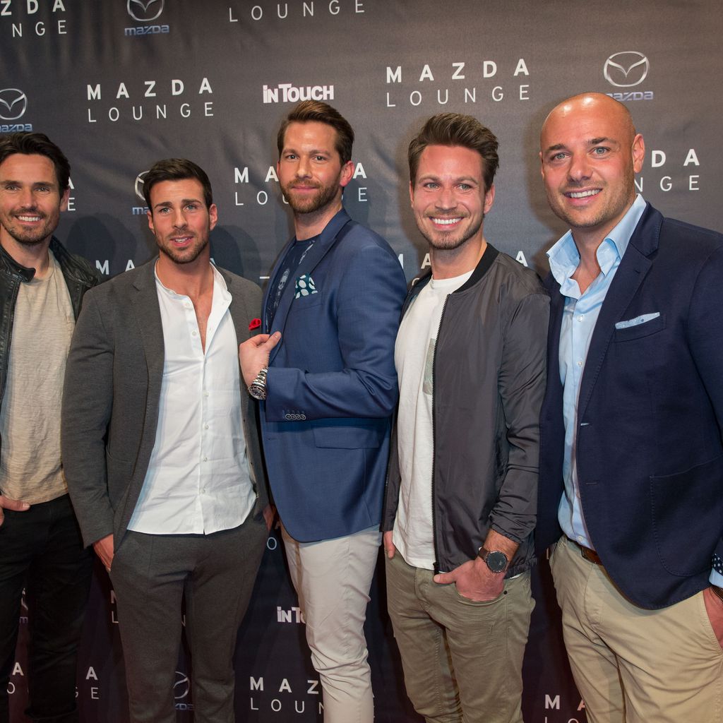 Jan Kralitschka, Leonard Freier, Oliver Sanne, Sebastian Pannek und Christian Tews