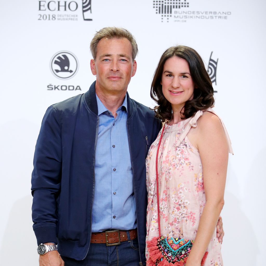 Jan Sosniok und seine Ehefrau Nadine
