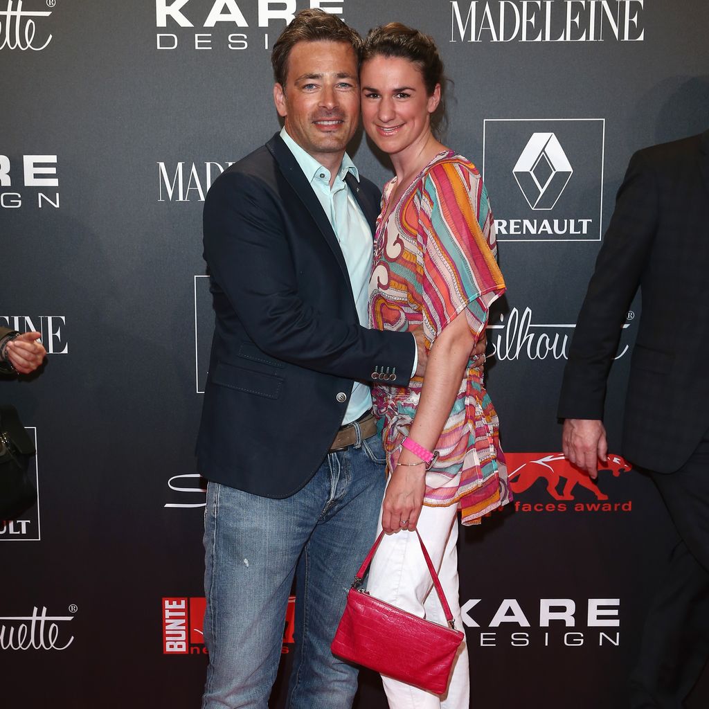 Jan Sosniok mit seiner Frau Nadine