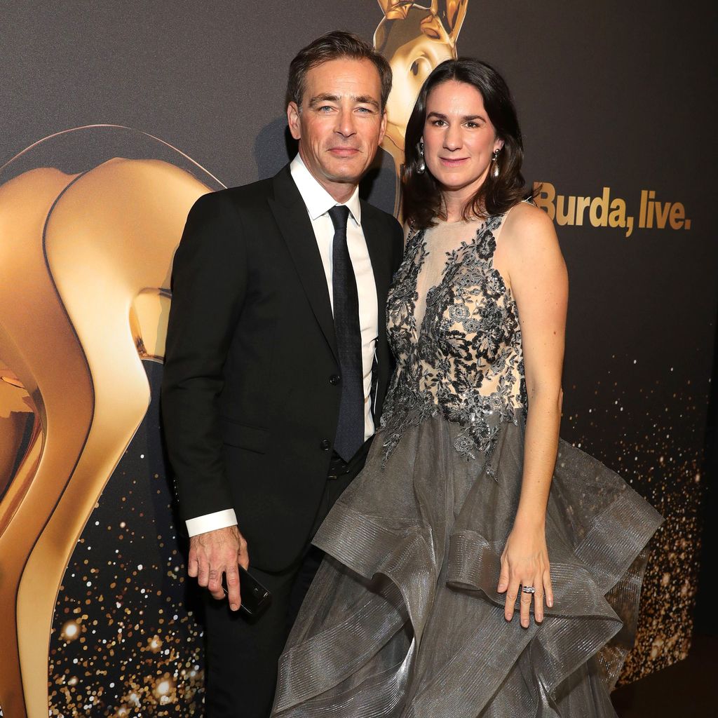 Jan Sosniok und seine Frau Nadine bei der Bambi-Verleihung 2019