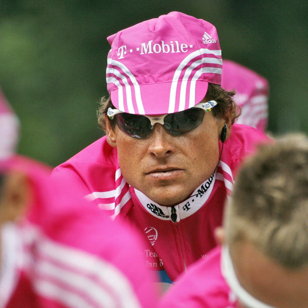Jan Ullrich bei einem Radrennen, 2006