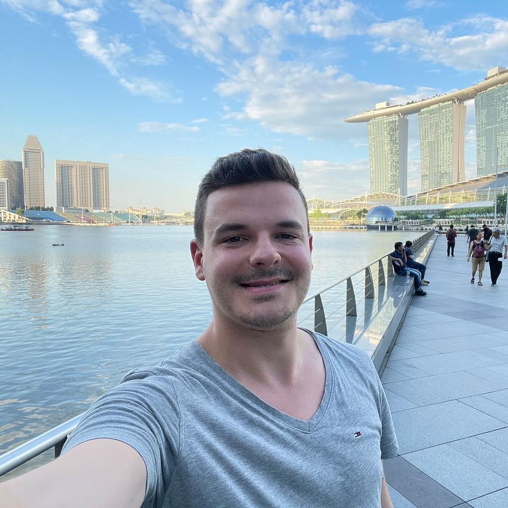 Jan Zimmermann in Singapur